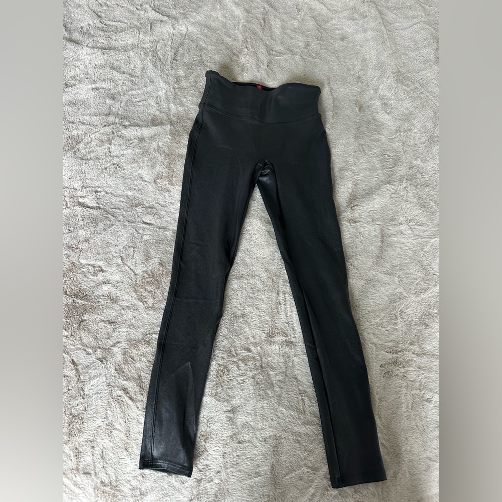 SPANX Faux Leather Leggings
